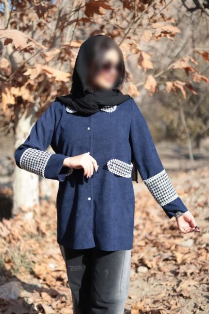 مانتو سرمه مهتاب